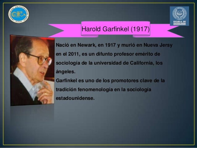 etnometodologia garfinkel